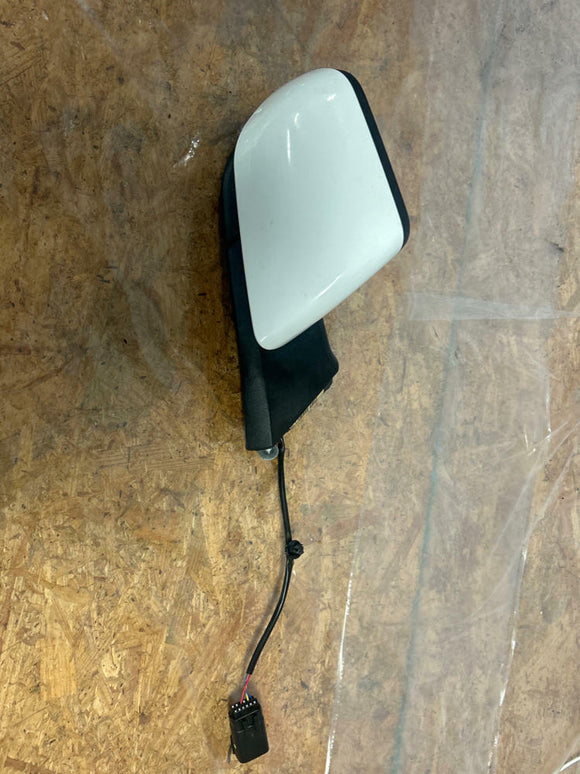 2015-17 Ford Mustang Passenger RH Sideview Mirror No Options YZ Oxford White 248