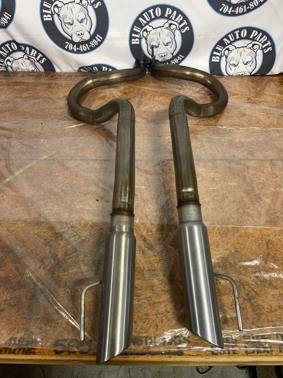 2001 Ford Mustang Bullitt  Tail Pipes OEM Tips- 51k Miles, for SRA 257