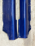 2003-04 Ford Mustang SVT Cobra Sonic Blue Side Skirts OEM Pair LH RH 270