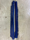 2003-04 Ford Mustang SVT Cobra Sonic Blue Side Skirts OEM Pair LH RH 270