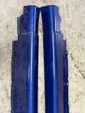 2003-04 Ford Mustang SVT Cobra Sonic Blue Side Skirts OEM Pair LH RH 270