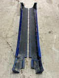 2003-04 Ford Mustang SVT Cobra Sonic Blue Side Skirts OEM Pair LH RH 270