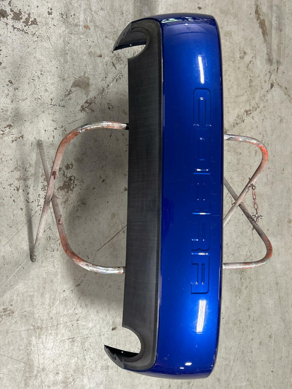 2003-04 Ford Mustang SVT Cobra Sonic Blue Rear Bumper OEM 270