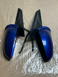 2003-04 Ford Mustang SVT Cobra Side View Mirrors Sonic Blue LH RH 270