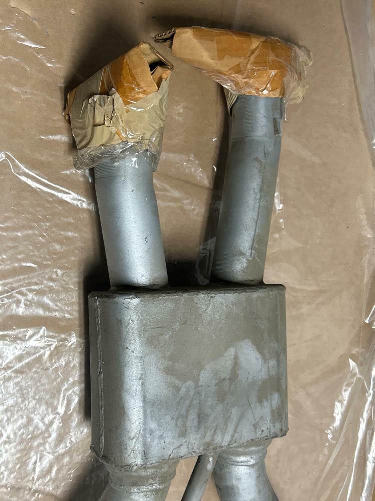 1979-1993 Ford Mustang 2.5" Pro Chamber For Long Tubes NOS