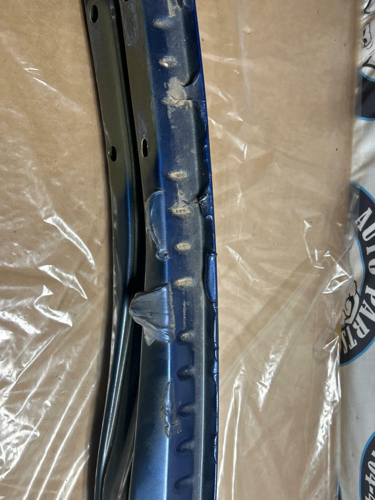 2007-09 Ford Mustang Shelby Rear Crash Absorber & Foam Vista Blue 16k Miles 263