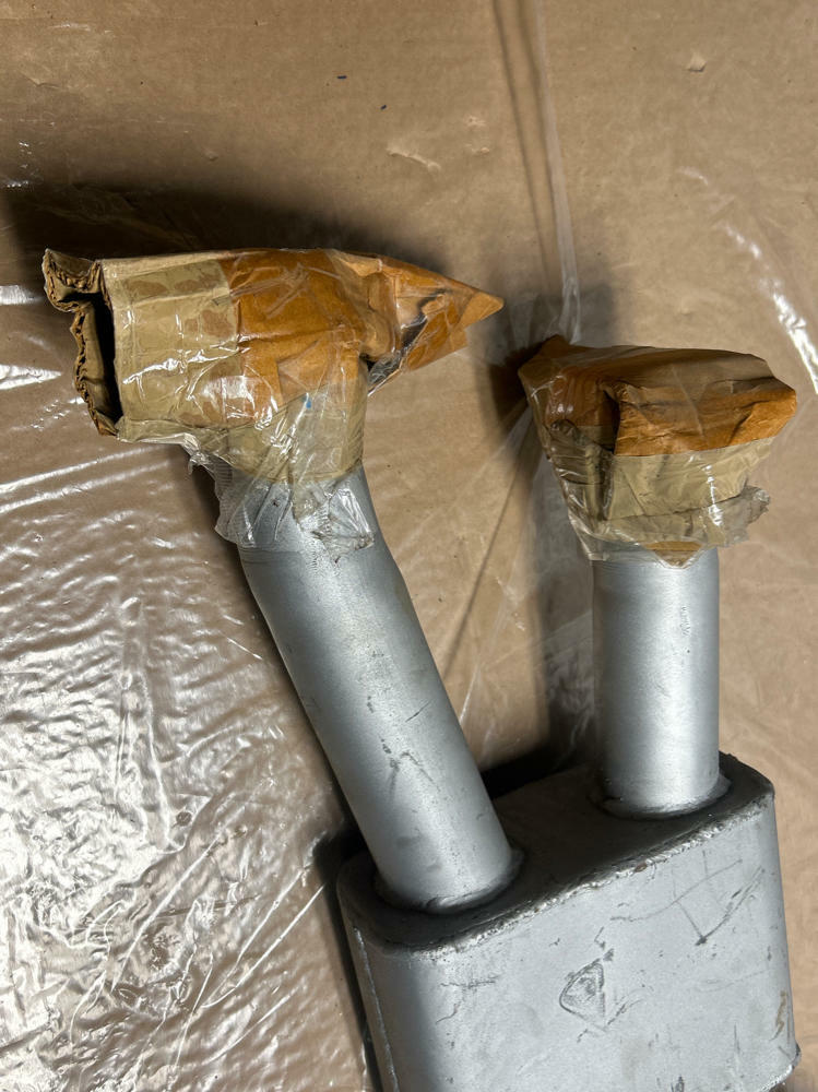 1979-1993 Ford Mustang 2.5" Pro Chamber For Long Tubes NOS