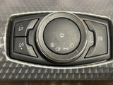 2015-23 Ford Mustang Head Light Knob & Trim Brushed Metal 265