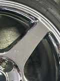 2003-04 Ford Mustang SVT Cobra Style 18" SVE 18x9 18x10 Nitto Tires