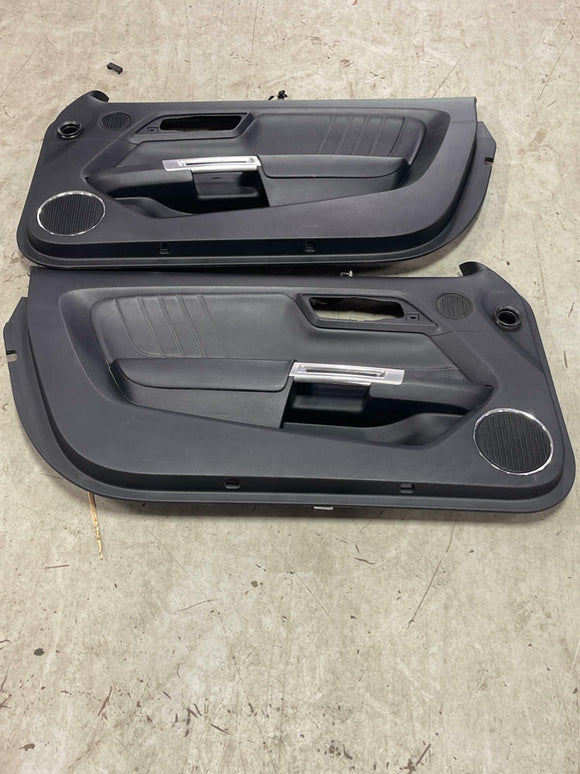 2015-23 Ford Mustang Leather Premium Door Panels Pair LH RH 264