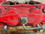 2015-17 Ford Mustang GT Base Model Front Brake Calipers- Painted Red 264