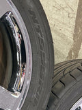 2003-04 Ford Mustang SVT Cobra Style 18" SVE 18x9 18x10 Nitto Tires