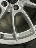 2015-23 Ford Mustang Shelby CS-5 Wheel Set- Chrome Powder, 19x11, 19x9.5