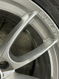 2015-23 Ford Mustang Shelby CS-5 Wheel Set- Chrome Powder, 19x11, 19x9.5