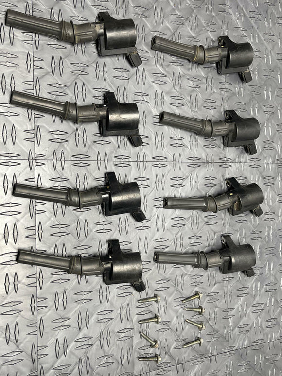 1999-04 Ford Mustang GT Saleen 2V OEM Coil Packs Set of 8