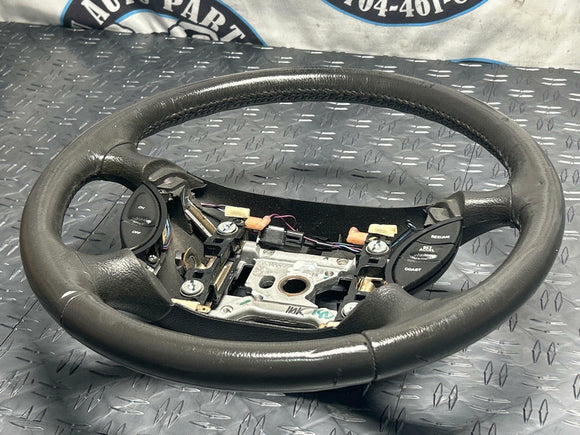 1999-04 Ford Mustang GT Saleen OEM Leather Steering Wheel 245