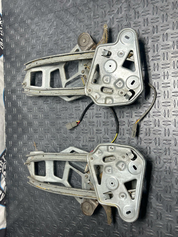 1999-04 Ford Mustang Window Regulator Assembly Pair Convertible 245
