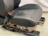 2015-17 Ford Mustang GT Front Leather Seat Pair- Good Bags, HEAT/COOL 267