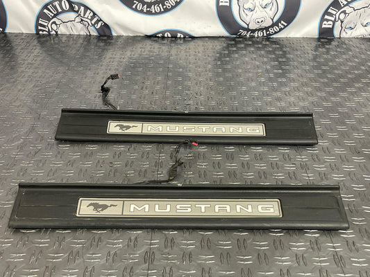 2015-17 Ford Mustang GT Illuminated Door Sills Pair 267