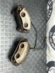 2003-04 Ford Mustang SVT Cobra OEM Front Brakes Calipers Brackets Lines 272