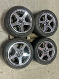 2003-04 Ford Mustang SVT Cobra Replica 17" Chrome 17x9, 17x10.5 Wheels 272