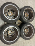 2003-04 Ford Mustang SVT Cobra Replica 17" Chrome 17x9, 17x10.5 Wheels 272