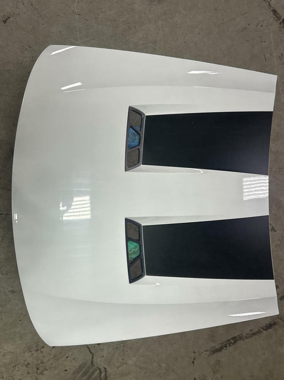 2003-04 Ford Mustang SVT Cobra OEM Hood w/ Aftermarket Vents 273
