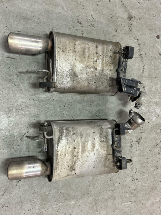 2013-14 Ford Mustang GT/CS OEM Mufflers LH RH Pair 259