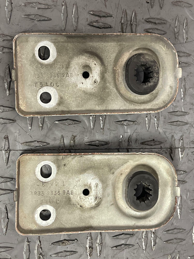 2013-14 Ford Mustang GT Upper Radiator Brackets Pair 259