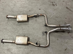 2003-04 Ford Mustang SVT Cobra Aftermarket Flowmaster Cat Back- for IRS 272