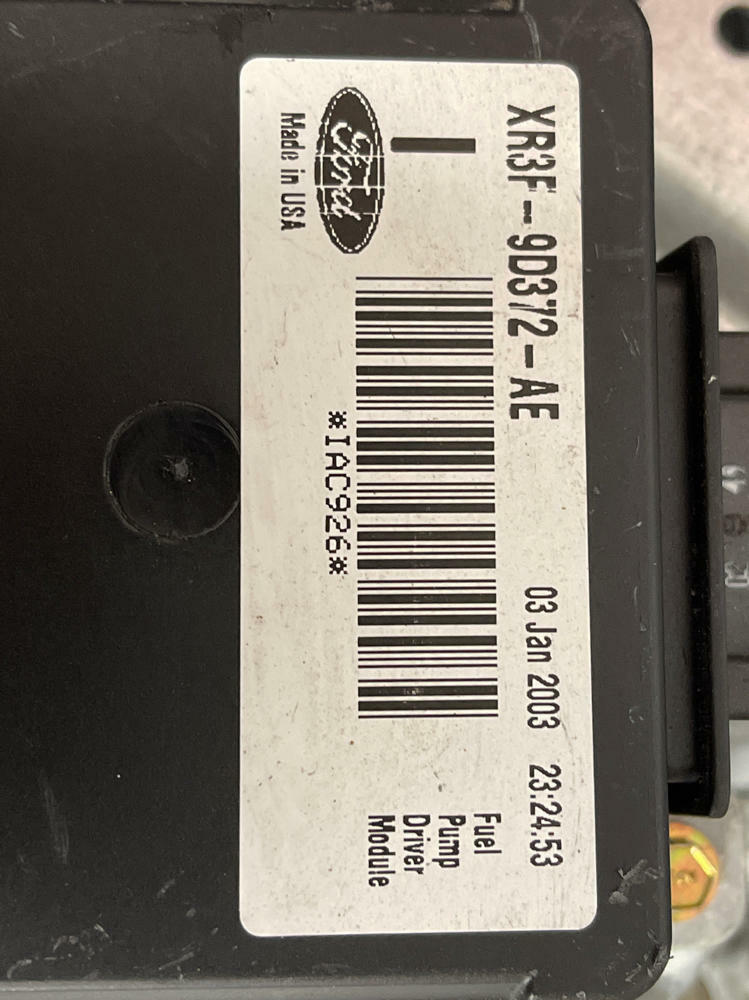 2003-04 Ford Mustang SVT Cobra OEM Fuel Pump Driver Module 272