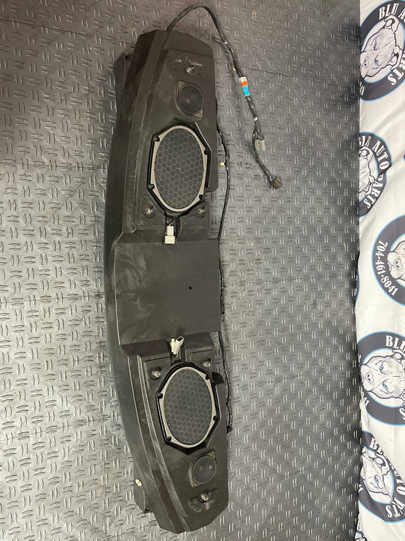 2003-04 Ford Mustang SVT Cobra Mach 460 Rear Speaker Deck & Amps 272