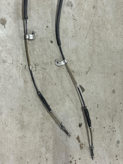 2013-14 Ford Mustang E-Brake Cables Pair LH RH Low Miles 42k 232