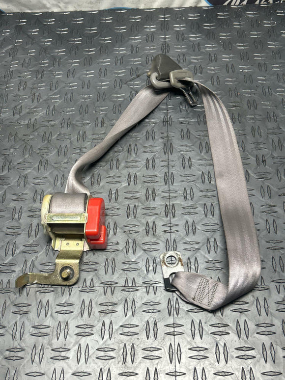 1999-04 Ford Mustang GT/V6 OEM Front Driver LH Seat Belt- FOR COUPE, Grey 272
