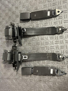 2018-23 Ford Mustang GT Rear Seat Belt Set Pair LH RH & Hardware Coupe Good 274