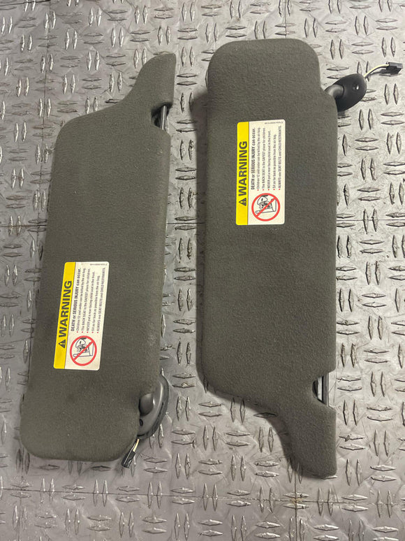 2003-04 Ford Mustang SVT Cobra Sun Visors Pair LH RH- FOR COUPE 276