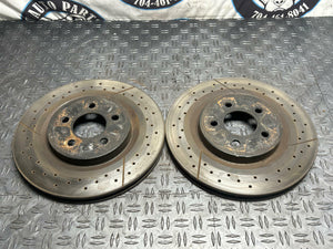 2003-04 Ford Mustang SVT Cobra 13" Slotted Front Rotors 276