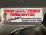 2003 Ford Mustang SVT Cobra 10th Anniversary Shift Boot & Bezel 276