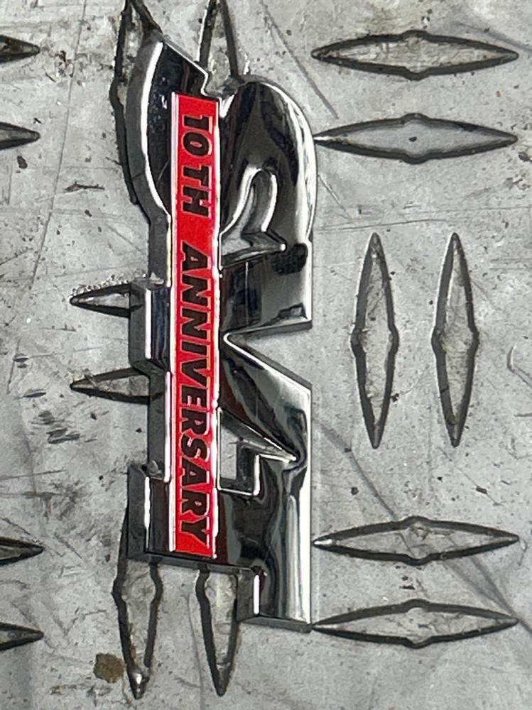 2003 Ford Mustang SVT Cobra 10th Anniversary Trunk Badge 276