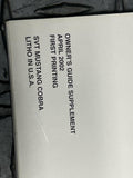 2003 Ford Mustang SVT Cobra Owners Manual 276