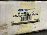 2007-14 Ford Mustang GT500 Coil Pack Cover Pair LH/RH- Powdercoat Red 276