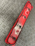 2007-14 Ford Mustang GT500 Coil Pack Cover Pair LH/RH- Powdercoat Red 276