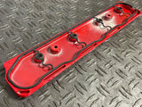 2007-14 Ford Mustang GT500 Coil Pack Cover Pair LH/RH- Powdercoat Red 276