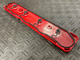 2007-14 Ford Mustang GT500 Coil Pack Cover Pair LH/RH- Powdercoat Red 276