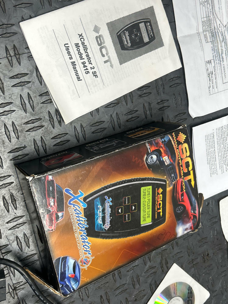 2003-04 Ford Mustang SVT Cobra SCT "Xcalibrator 2" Hand Held Tuner 276