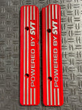 2007-14 Ford Mustang GT500 Coil Pack Cover Pair LH/RH- Powdercoat Red 276