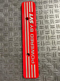 2007-14 Ford Mustang GT500 Coil Pack Cover Pair LH/RH- Powdercoat Red 276