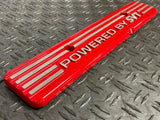 2007-14 Ford Mustang GT500 Coil Pack Cover Pair LH/RH- Powdercoat Red 276