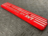 2007-14 Ford Mustang GT500 Coil Pack Cover Pair LH/RH- Powdercoat Red 276