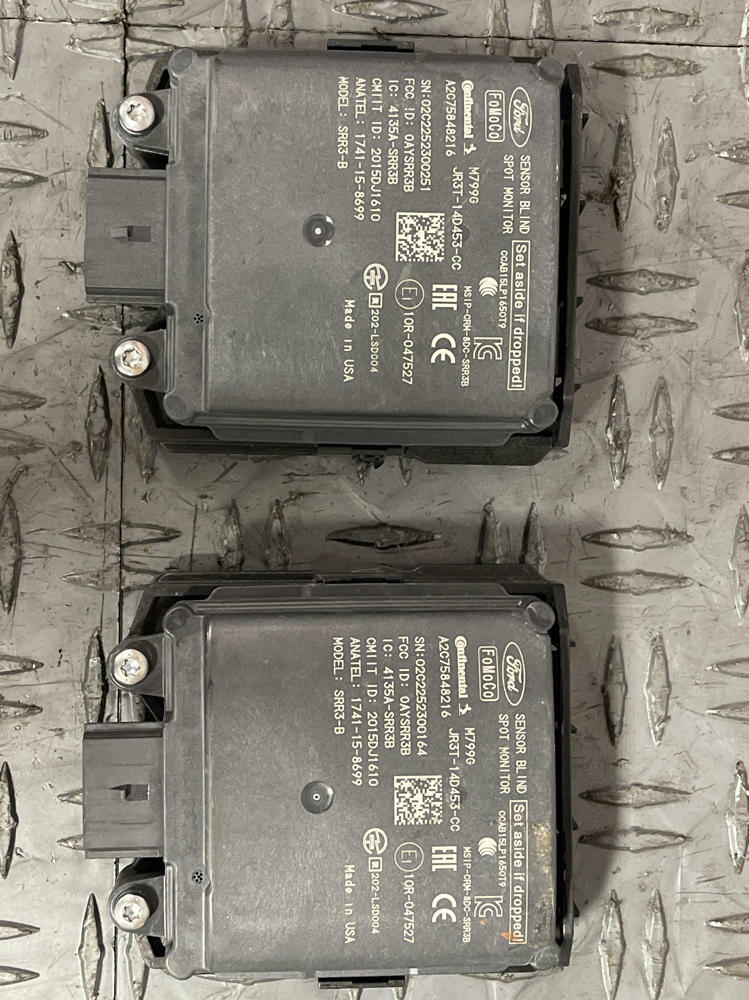 2018-23 Ford Mustang GT OEM Blind Spot Monitors Pair 275